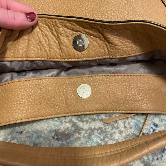 Rebecca Minkoff Tan Leather Hobo Bag - Picture 7 of 11
